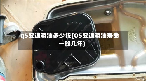 q5变速箱油多少钱(Q5变速箱油寿命一般几年)-第2张图片