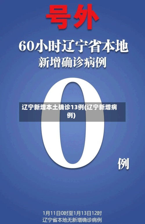 辽宁新增本土确诊13例(辽宁新增病例)