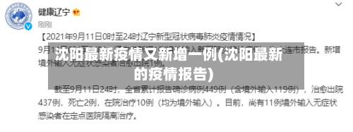 沈阳最新疫情又新增一例(沈阳最新的疫情报告)