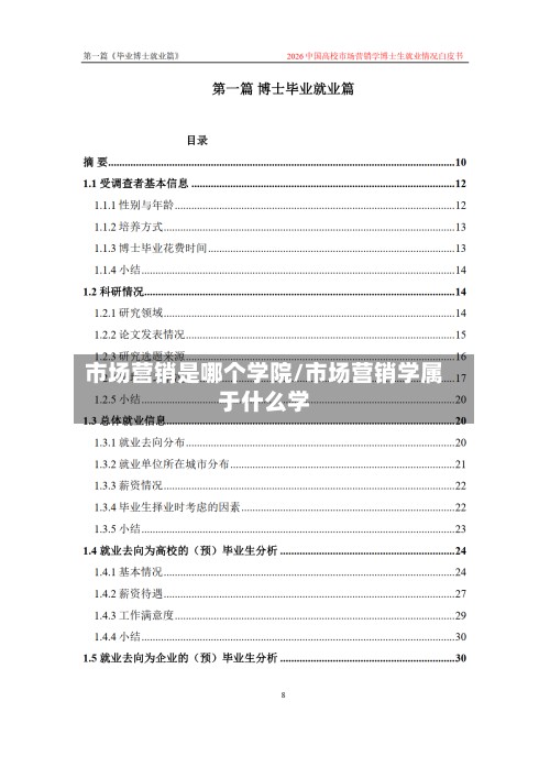 市场营销是哪个学院/市场营销学属于什么学