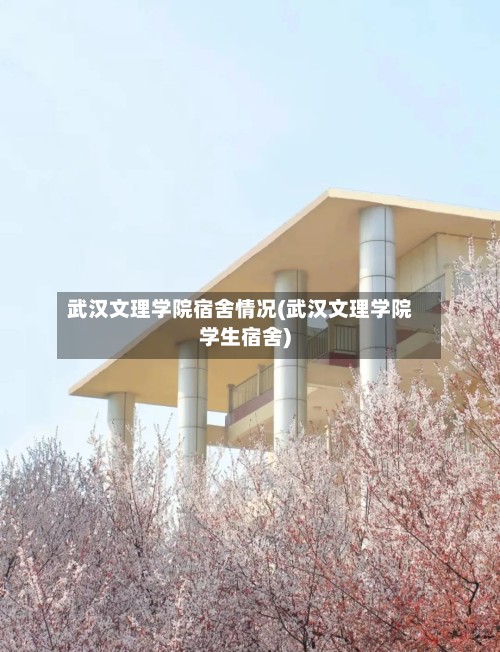 武汉文理学院宿舍情况(武汉文理学院学生宿舍)