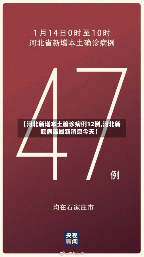 【河北新增本土确诊病例12例,河北新冠病毒最新消息今天】