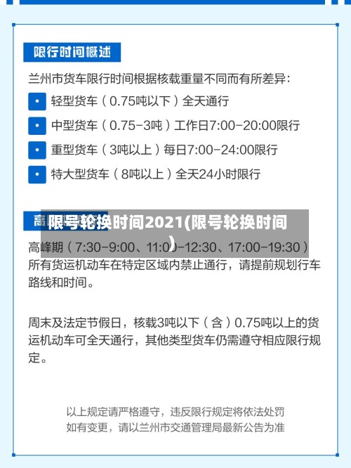 限号轮换时间2021(限号轮换时间)