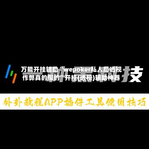 万能开挂辅助“wepoker私人局透视作弊真的假的”开挂(透视)辅助神器-第2张图片
