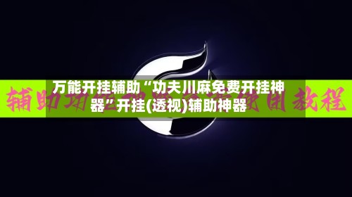 万能开挂辅助“功夫川麻免费开挂神器	”开挂(透视)辅助神器-第2张图片