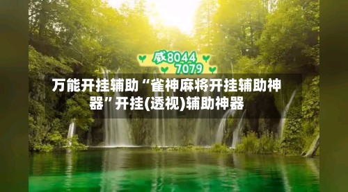 万能开挂辅助“雀神麻将开挂辅助神器	”开挂(透视)辅助神器-第3张图片