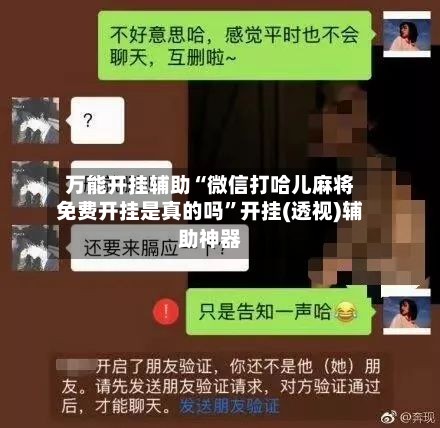 万能开挂辅助“微信打哈儿麻将免费开挂是真的吗”开挂(透视)辅助神器-第2张图片