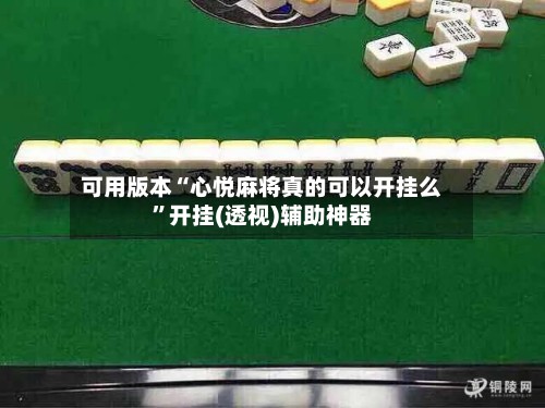 可用版本“心悦麻将真的可以开挂么	”开挂(透视)辅助神器-第2张图片