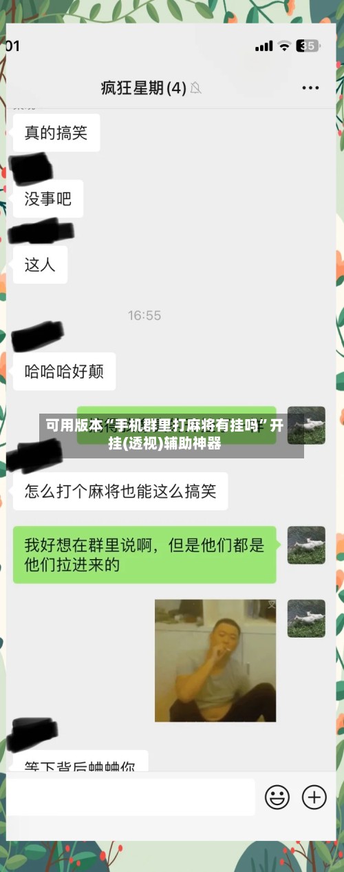 可用版本“手机群里打麻将有挂吗”开挂(透视)辅助神器-第3张图片