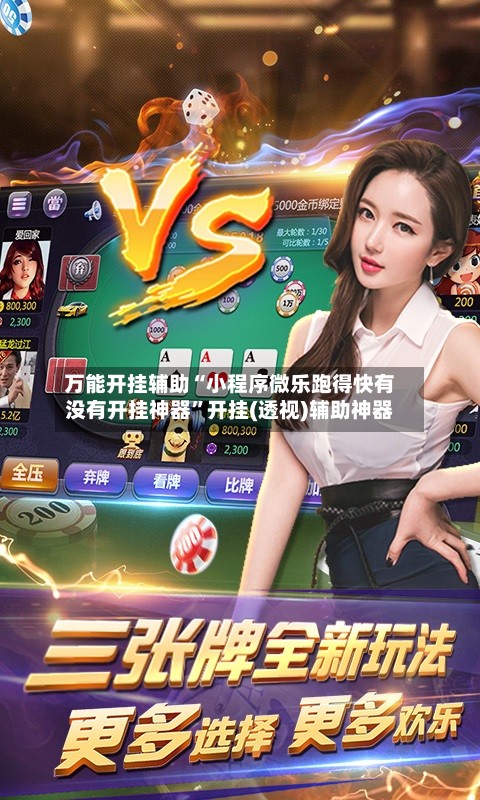 万能开挂辅助“小程序微乐跑得快有没有开挂神器”开挂(透视)辅助神器-第2张图片