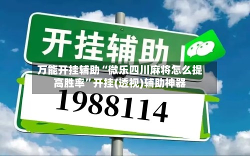 万能开挂辅助“微乐四川麻将怎么提高胜率”开挂(透视)辅助神器-第3张图片