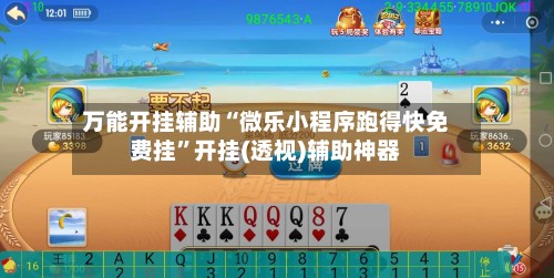 万能开挂辅助“微乐小程序跑得快免费挂	”开挂(透视)辅助神器-第2张图片